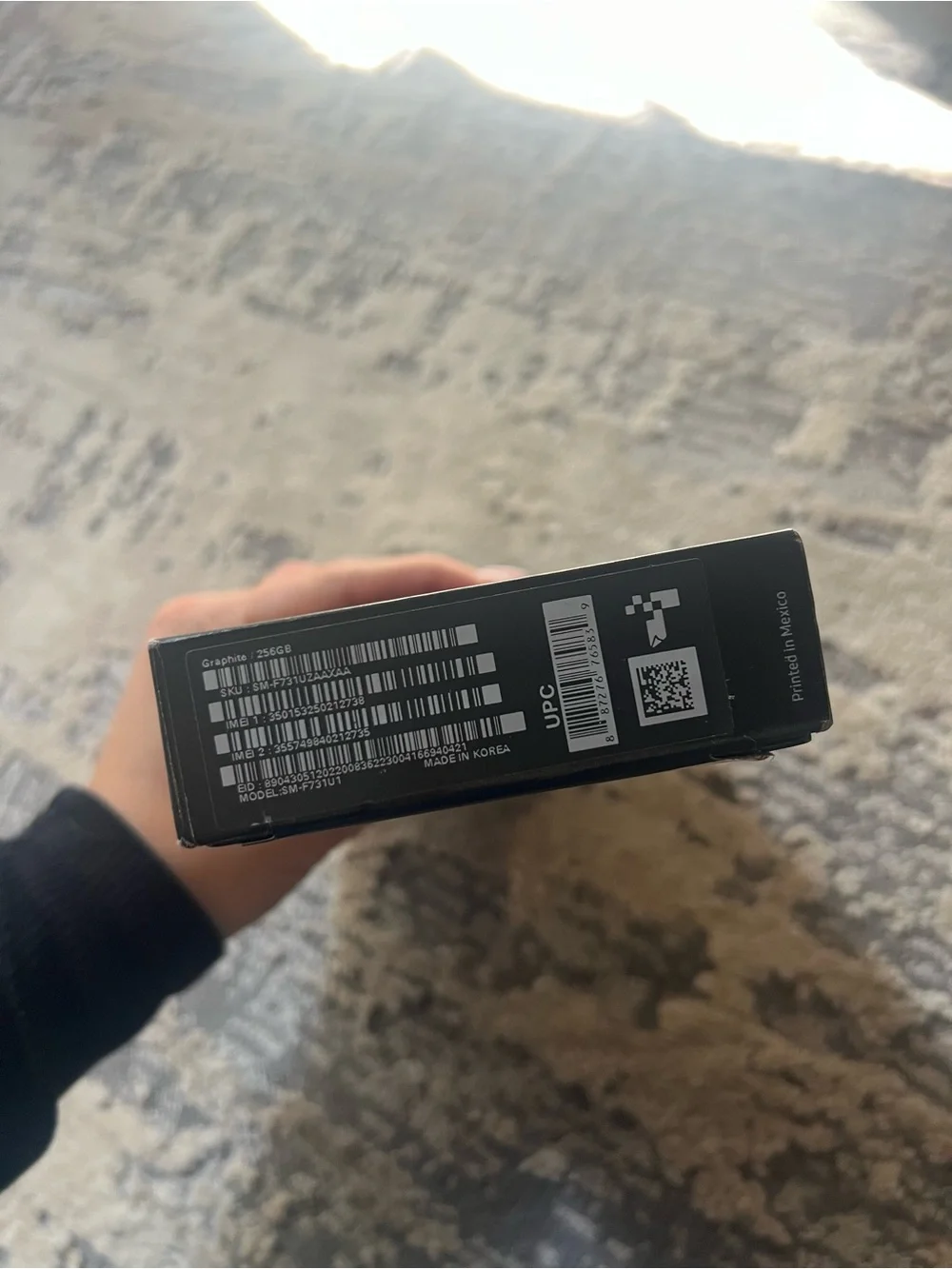 NEW Samsung Galaxy Z Flip5 SM-F731U1 Unlocked 512GB 5G, Graphite
